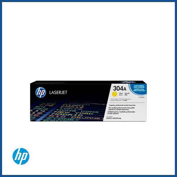 HP 304A Yellow Toner Cartridge (CC532A) 